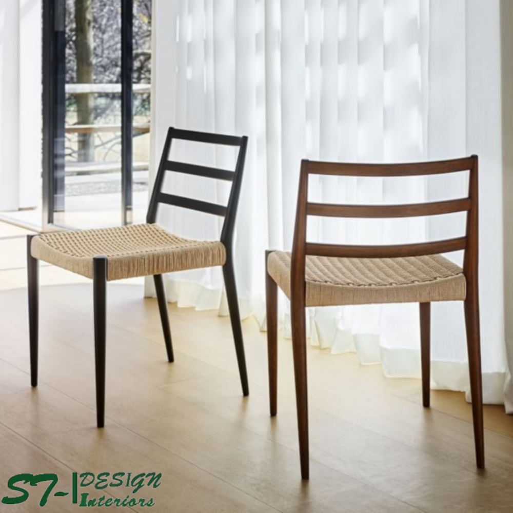 Ghế ăn Holland chair đan dây cói